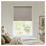 100% Blackout Roller Shades for Windows Cordless L