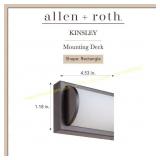 allen + roth Kinsley 22-in 3-Light Vanity Bar