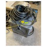 Suncast Wicker hose hideaway & Garden hose