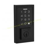Kwikset 270 SmartCode Matte Black Deadbolt