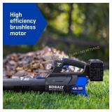 Kobalt 48V MAX Handheld Leaf Blower Kit (2x4.0Ah)