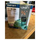 Melnor Automatic Timer & Orbit 3/4" Valve