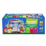 Capri Sun 100% Juice Variety Pack, 40 pk