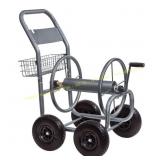 Style Selections Steel 250-ft Cart Hose Reel