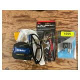 Adapter, Glasses, Tape Measure