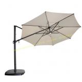 allen + roth 11-ft Aluminum Patio Umbrella