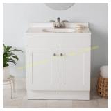 Project Source 30-in White Vanity Top