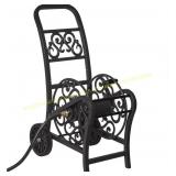 Suncast Metal Hose Reel Cart, Black