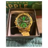 Unverified Mens Gold / Diamond Watch