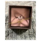 Unverified Size 7 Gold 1/2ct Diamond Ring