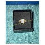Unverified Size 9.5 Gold/Diamond 3/4 ct Ring