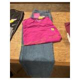Mens 36x32 Jeans + XL Carhartt Pocket T