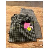 Columbia Size 34 Cargo Shorts, L Button Up