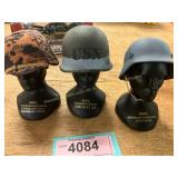 3ct WWll Combat Helmets