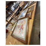 5 framed photos