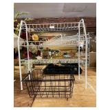 Shoe rack & wire basket