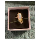 Unverified Snake Size 8 Opal Ring