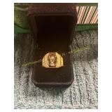 Unverified Mens Size 12 Free Mason Ring