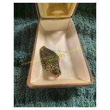 Unverified Mens Gold Cobra Money Clip