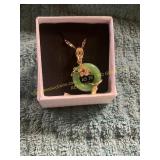 Unverified Gold+Jade Necklace