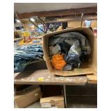 Air matress, tarp & more