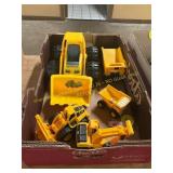 Lot of Toy Construction Cars