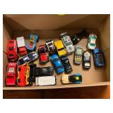 Box of Assorted Cars