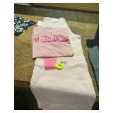 Size S Hi Barbie Shirt + Pink Size 8 Pants