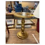 Floral side table