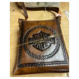 Motor cycles Harley Davidson leather bag