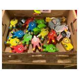 Wooden Robots + Zoo Animals