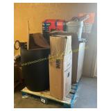 Barrels, Heater, Drop Cords, Etc
