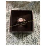 Unverified Ladies Silver 1ct Diamond Ring