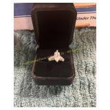 Unverified Size 6.5 Marquee Cut Engagement Ring
