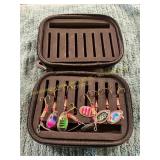 8ct Rotating Hand Cranked Sequin Lures