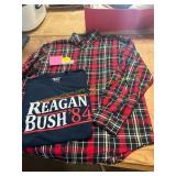 Size M Reagan/Bush 