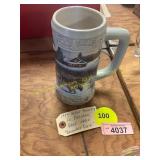 1999 Miller Brewing Co. Holiday Beer Stein