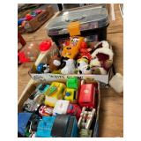 Toy trains, animals, & more