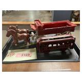 Cast Iron Horse, Wagon + Train Car