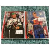 2ct 2000 NASCAR Waltrip/Labonte Auto Card Lot