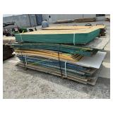 Pallet of assorted OSB