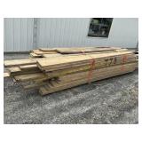 Pallet of assorted lumber