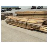Pallet of assorted lumber