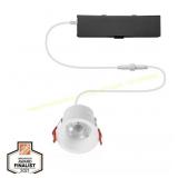 Trimless LED 4in Round Recessed Light, White