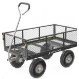 Gorilla Carts Steel Utility Cart, 800 lb