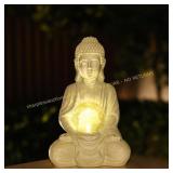 Buddha Garden Statue with Solar Light