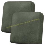 Couch Cushion Covers Leather-Look 2PC Army Gnd