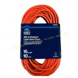 Project Source 100-ft 16/3 Orange SJTW Cable
