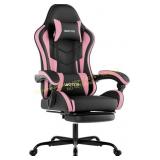 Complete? PURPLE Ergonomic Gaming Chair with Footr