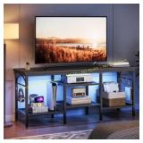 Complete? Pinmoco TV Stand for 55" TVs Black